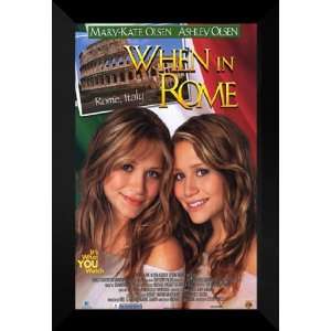  When In Rome 27x40 FRAMED Movie Poster   Style A   2002 