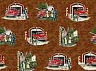 Yard Quilt Cotton Fabric  Quilting Treasures Local Heroes Fire 