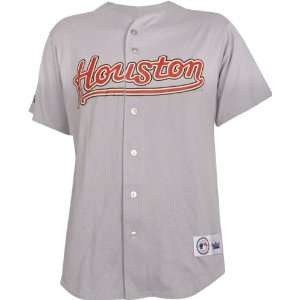 Houston Astros Poly/Cotton Adult Road Jersey Sports 