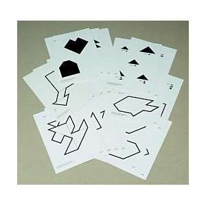 Cards, Pattern, Tangram, Set/16  Industrial & Scientific