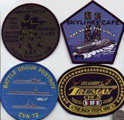   PATCH USS KITTY HAWK 911 SKYLINE CAFE USN TWIN TOWERS SQUADRON  