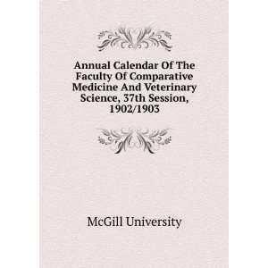  Annual Calendar Of The Faculty Of Comparative Medicine And 