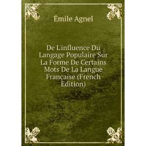   Langue FranÃ§aise (French Edition) Ã?mile Agnel  Books
