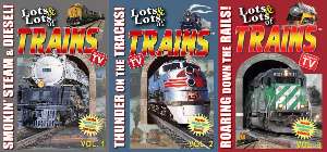 Award Winning Kids DVD   Lots and Lots of Trains 1,2&3  