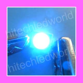 50p SMD SMT 0603 Bright BLUE LED Lamp Light 500mcd  