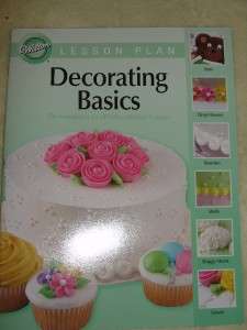 Wilton  Lot of 3 Cake Decorating Course Books  NEW ED.  