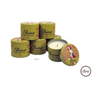  Soy Aromatic Unique Ginger Candles 6 count