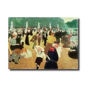  The Luxembourg Gardens 1895 Giclee Print
