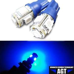  AGT Brand 4x 194 168 5 SMD Blue High Power LED Car Lights 