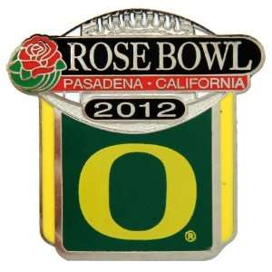  NCAA Oregon Ducks 2012 Rose Bowl Pin