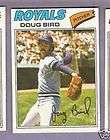 1977 Topps BB #556 Doug Bird/Royals EX/MT