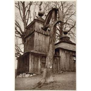  1953 Wooden Church Korejovce Slovakia Karol Plicka 