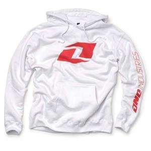  One Industries Youth Icon Hoody   Medium/White Automotive