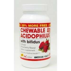  Chewable Acidophilus Stra WAF (120 ) Health & Personal 