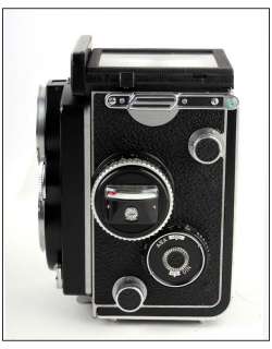 EX+* Rolleiflex 3.5F TLR w/Planar 75mm F/3.5 F+Hood/UV  