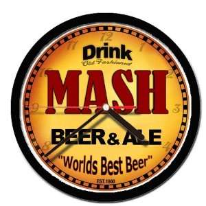 MASH beer and ale cerveza wall clock 