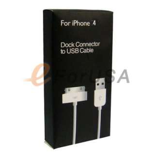 USB Cable foriPhone4&4S/iPhone3GS/3G/iPad 2/iPad/iPod Touch Pink 