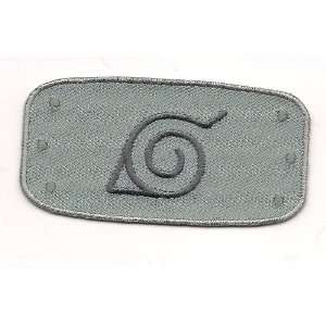 Anime NARUTO LEAF VILLAGE Metal Sign Logo Embroidered PATCH