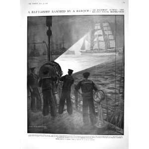  1910 BATTLE SHIP IRELAND BARQUE MAY ZEPPELIN CALTHORPE 