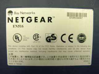 Netgear EN516 16 Port Fast Ethernet Hub EN 516  