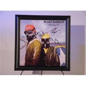 Black Sabbath Autographed/Hand Signed Album Never Say Die  
