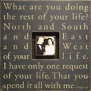   Designs Photobox Frame, What Are You Doing, Black