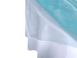 20 x ORGANZA square table overlay 60x60   23 COLORS  