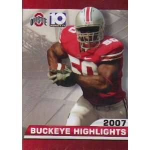  BUCKEYE HIGHLIGHTS 2007 by WBNS 10 TV (DVD) Everything 