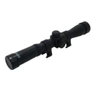   Rifle Scope with Integrated 3/8 Dovetail Mount for .22lrs & Airguns
