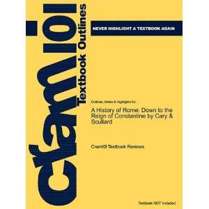 Studyguide for A History of Rome Down to the Reign of Constantine by 