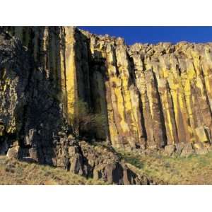 Cliff Face in Palouse Falls State Park, Washington, USA Photographic 