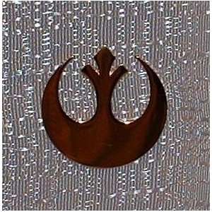  Star Wars Gold REBEL ALLIANCE Large Logo PIN Everything 