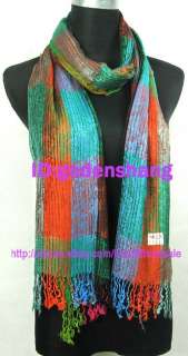 wholesale 10 rugate pashmina shawls scarf wraps S05  