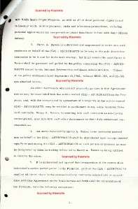 NASA 1965 GROUP 1 ASTRONAUT SIGNED CONTRACT LOADED WITH CONTENT 