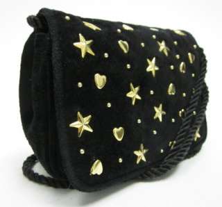 ADRIENNE VITTADINI Gold Star Heart Cross Body Handbag  