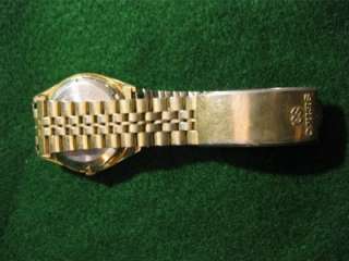   Gold Plated Stainless SGP Seiko SQ Mens Dress Quartz Watch 7541 7130