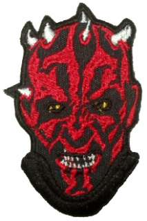 STAR WARS Darth Maul Embroidered Patch Sith Vader Lazer  