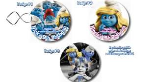 The Smurf Movie Birthday Party Invitations and Favors  