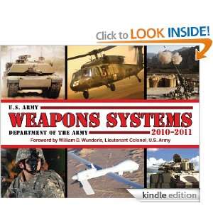 Army Weapons Systems 2010 2011 Department of the Army, William D 