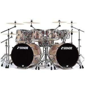  New Sonorsonor Delite Stage 2 Drum Kit 22 10 12 14 High 
