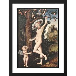  Cranach the Elder, Lucas 19x24 Framed and Double Matted 