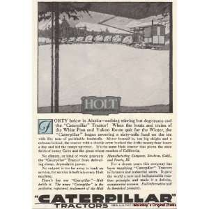   full page color advertisement Caterpillar Tractors 