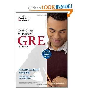  Crash Course for the New GRE, 4th Edition (Graduate School 