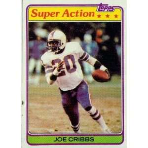  1981 Topps #103 Joe Cribbs SA   Buffalo Bills (Super 