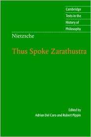 Nietzsche Thus Spoke Zarathustra, (0521602610), Frederich Nietzsche 