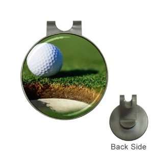  Magnetic Golf Ball Marker Hat Clip Golf ball on the Green 