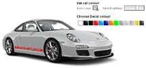 Porsche Boxster Spyder Decals Stickers Transfers 911  