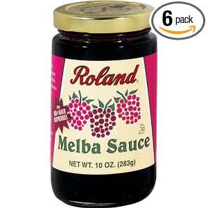 Roland Melba Sauce, 10 Ounce Jar (Pack of 6)  Grocery 