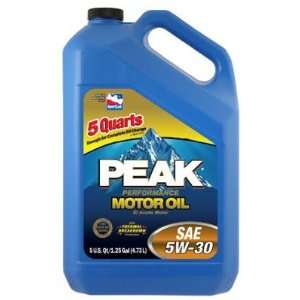  Peak 5QT 5W30 Motor Oil Automotive