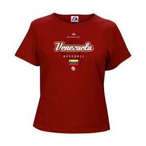  Venezuela 2009 World Baseball Classic Womens Momentum T 